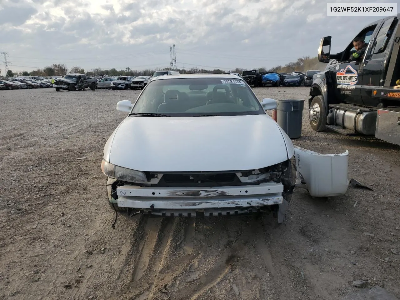 1999 Pontiac Grand Prix Gt VIN: 1G2WP52K1XF209647 Lot: 78524154