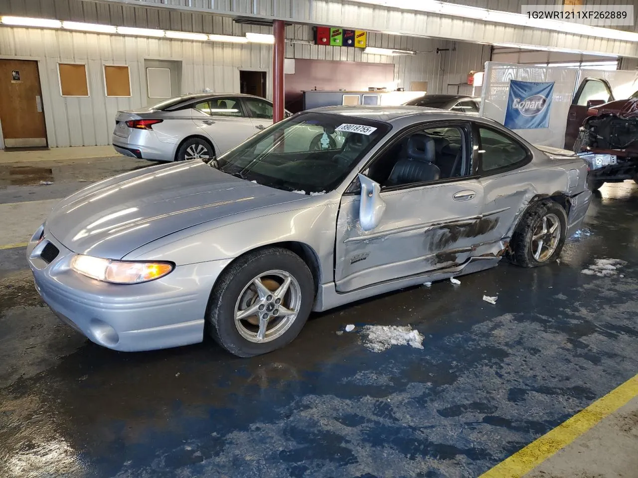 1999 Pontiac Grand Prix Gtp VIN: 1G2WR1211XF262889 Lot: 89019755