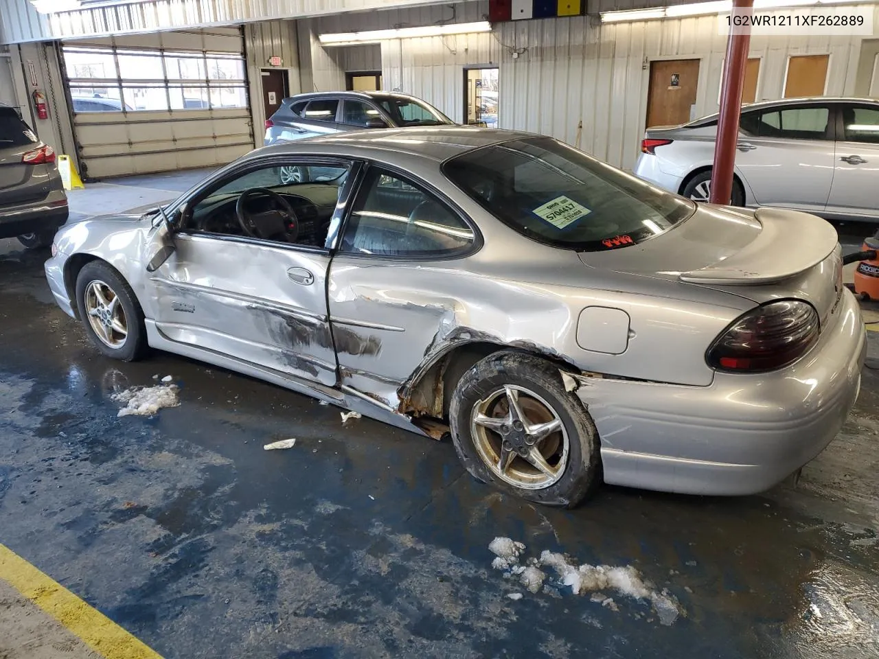 1999 Pontiac Grand Prix Gtp VIN: 1G2WR1211XF262889 Lot: 89019755