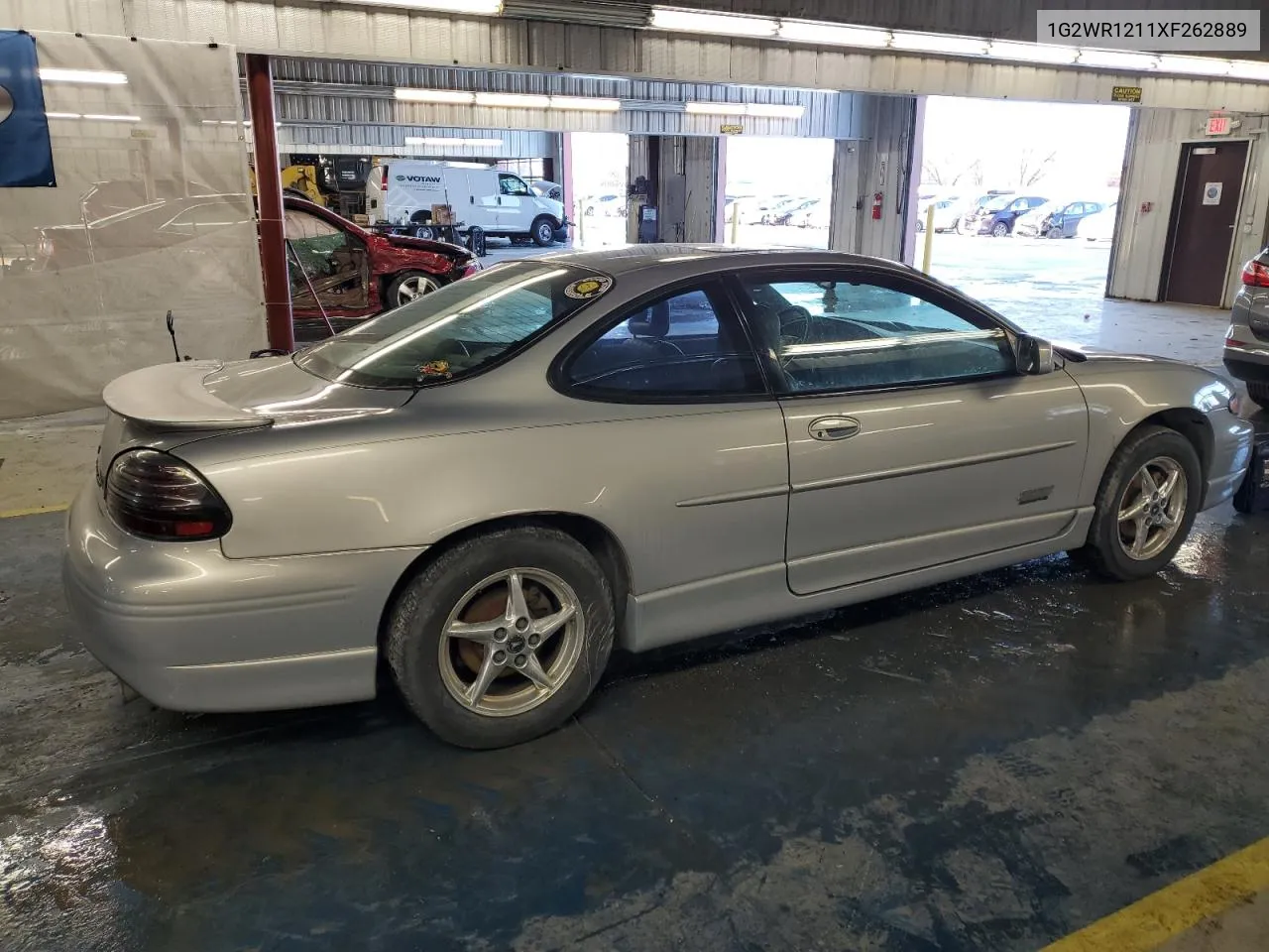 1999 Pontiac Grand Prix Gtp VIN: 1G2WR1211XF262889 Lot: 89019755