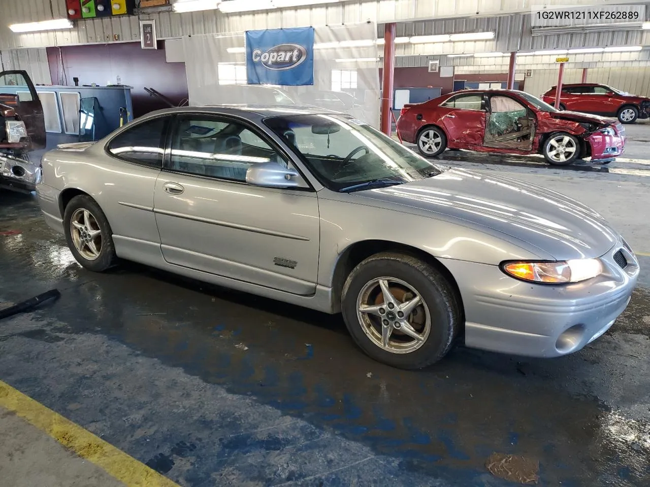 1999 Pontiac Grand Prix Gtp VIN: 1G2WR1211XF262889 Lot: 89019755