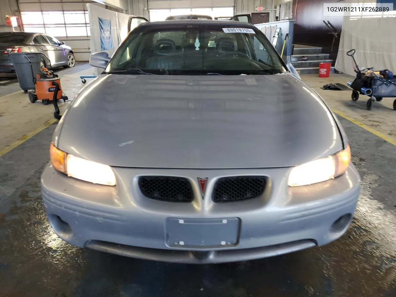 1999 Pontiac Grand Prix Gtp VIN: 1G2WR1211XF262889 Lot: 89019755