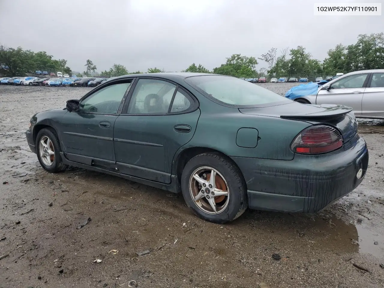 2000 Pontiac Grand Prix Gt VIN: 1G2WP52K7YF110901 Lot: 58192955