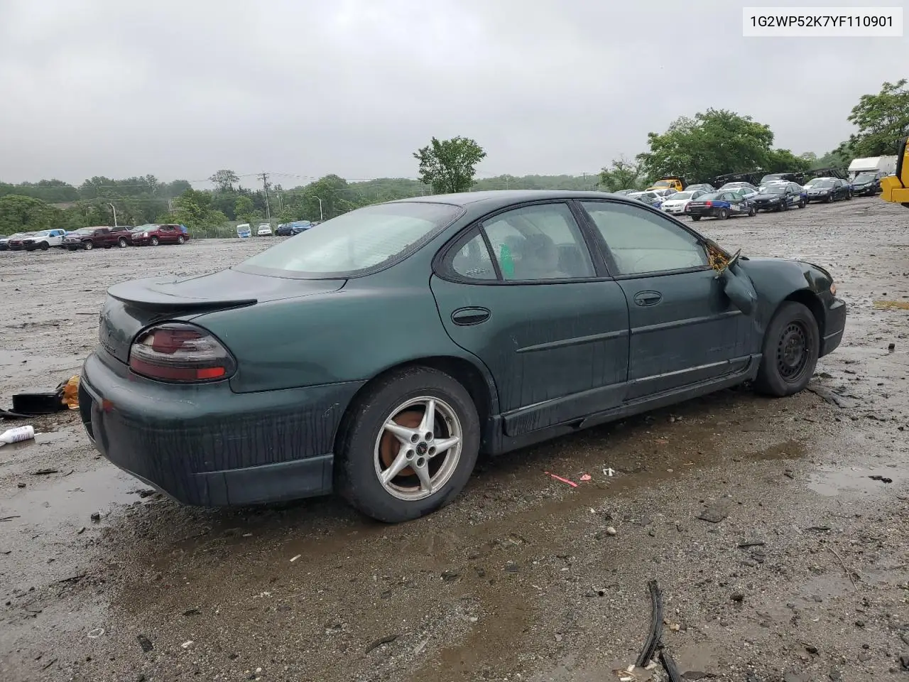 2000 Pontiac Grand Prix Gt VIN: 1G2WP52K7YF110901 Lot: 58192955