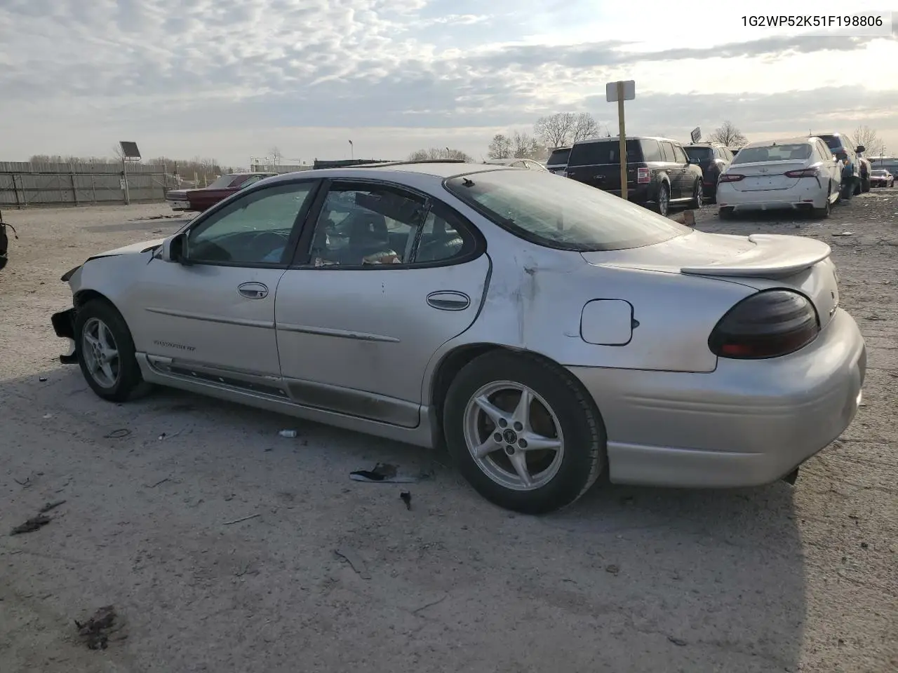 2001 Pontiac Grand Prix Gt VIN: 1G2WP52K51F198806 Lot: 53345075