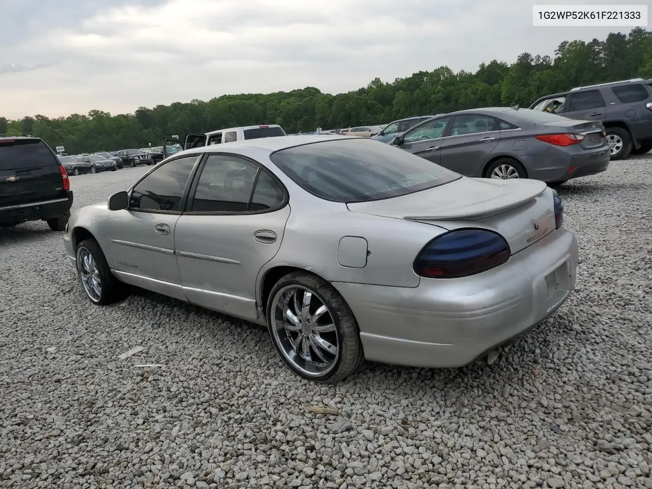 2001 Pontiac Grand Prix Gt VIN: 1G2WP52K61F221333 Lot: 54084395
