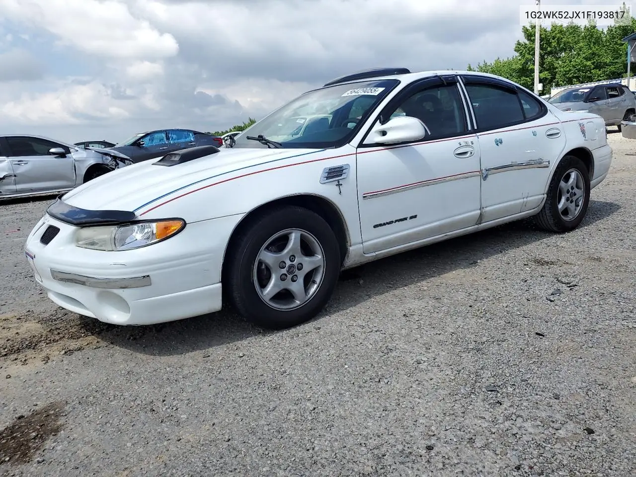 2001 Pontiac Grand Prix Se VIN: 1G2WK52JX1F193817 Lot: 56429055