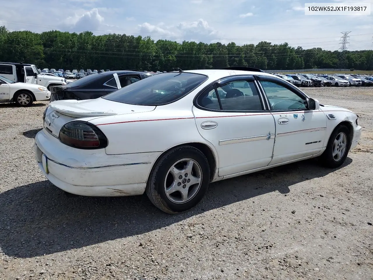2001 Pontiac Grand Prix Se VIN: 1G2WK52JX1F193817 Lot: 56429055