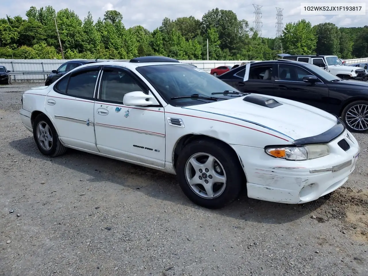 2001 Pontiac Grand Prix Se VIN: 1G2WK52JX1F193817 Lot: 56429055
