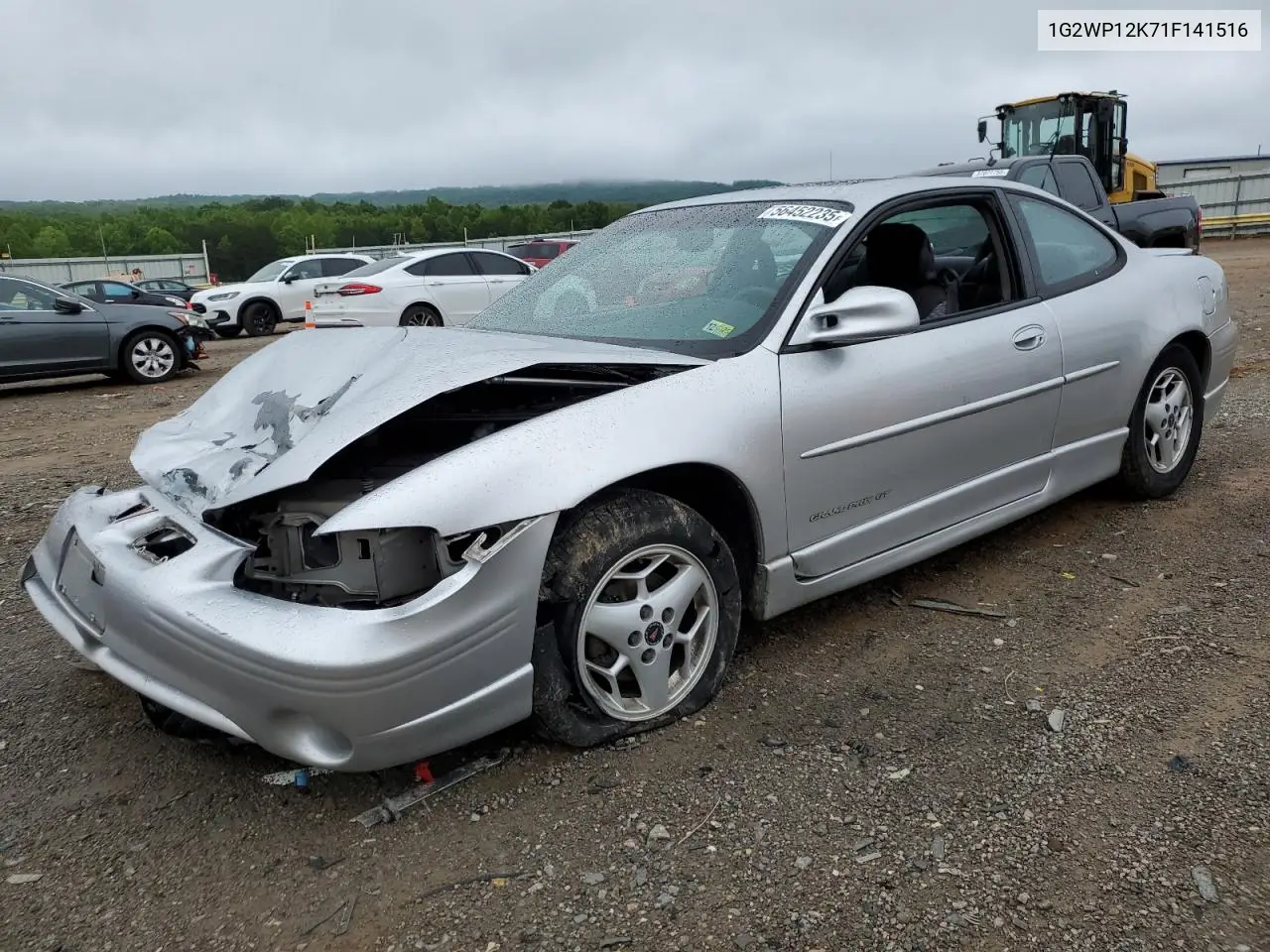 2001 Pontiac Grand Prix Gt VIN: 1G2WP12K71F141516 Lot: 56452235