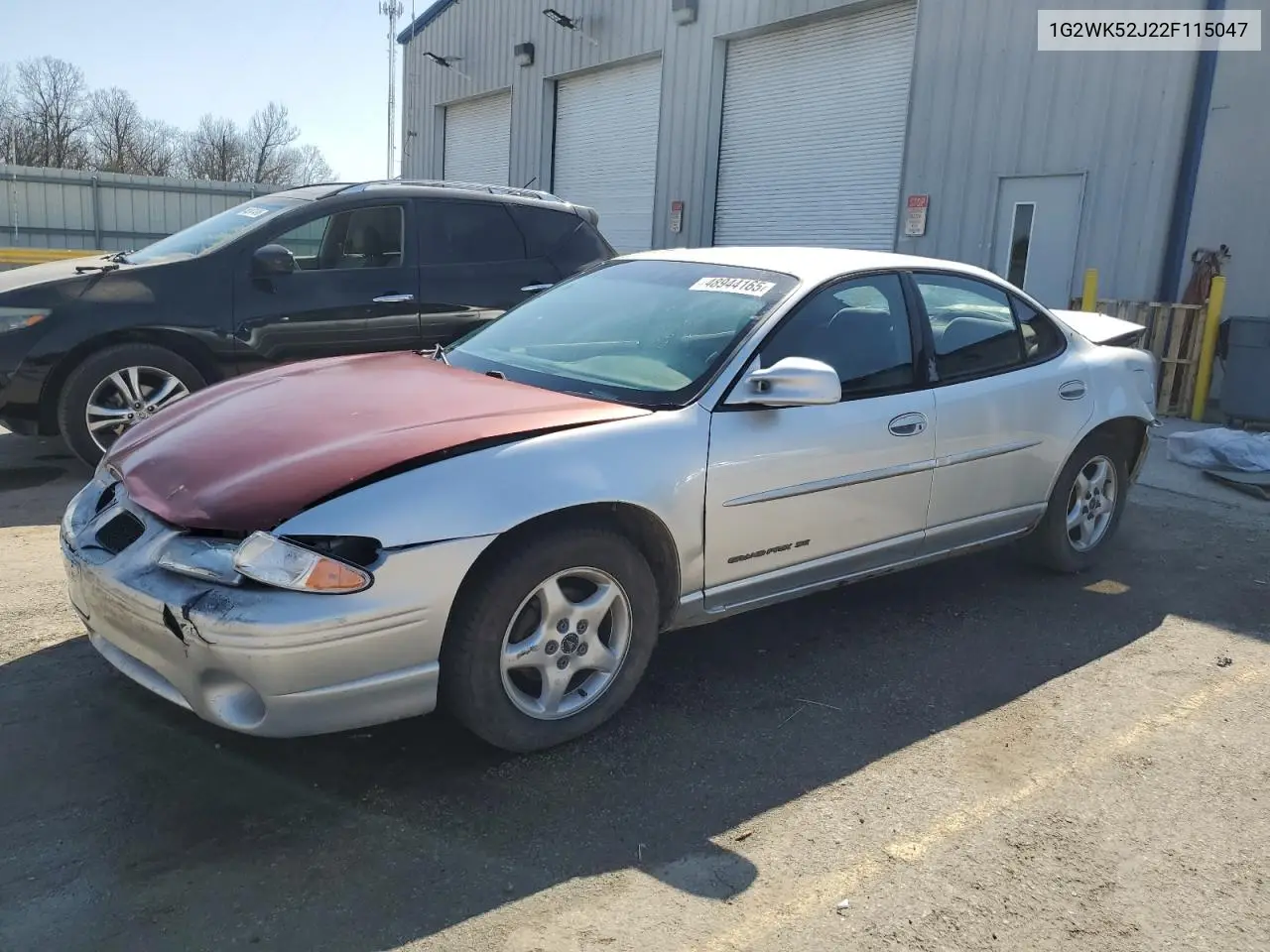 2002 Pontiac Grand Prix Se VIN: 1G2WK52J22F115047 Lot: 48944165