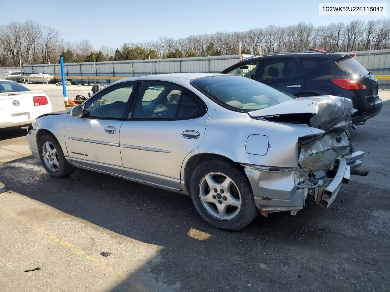 2002 Pontiac Grand Prix Se VIN: 1G2WK52J22F115047 Lot: 48944165