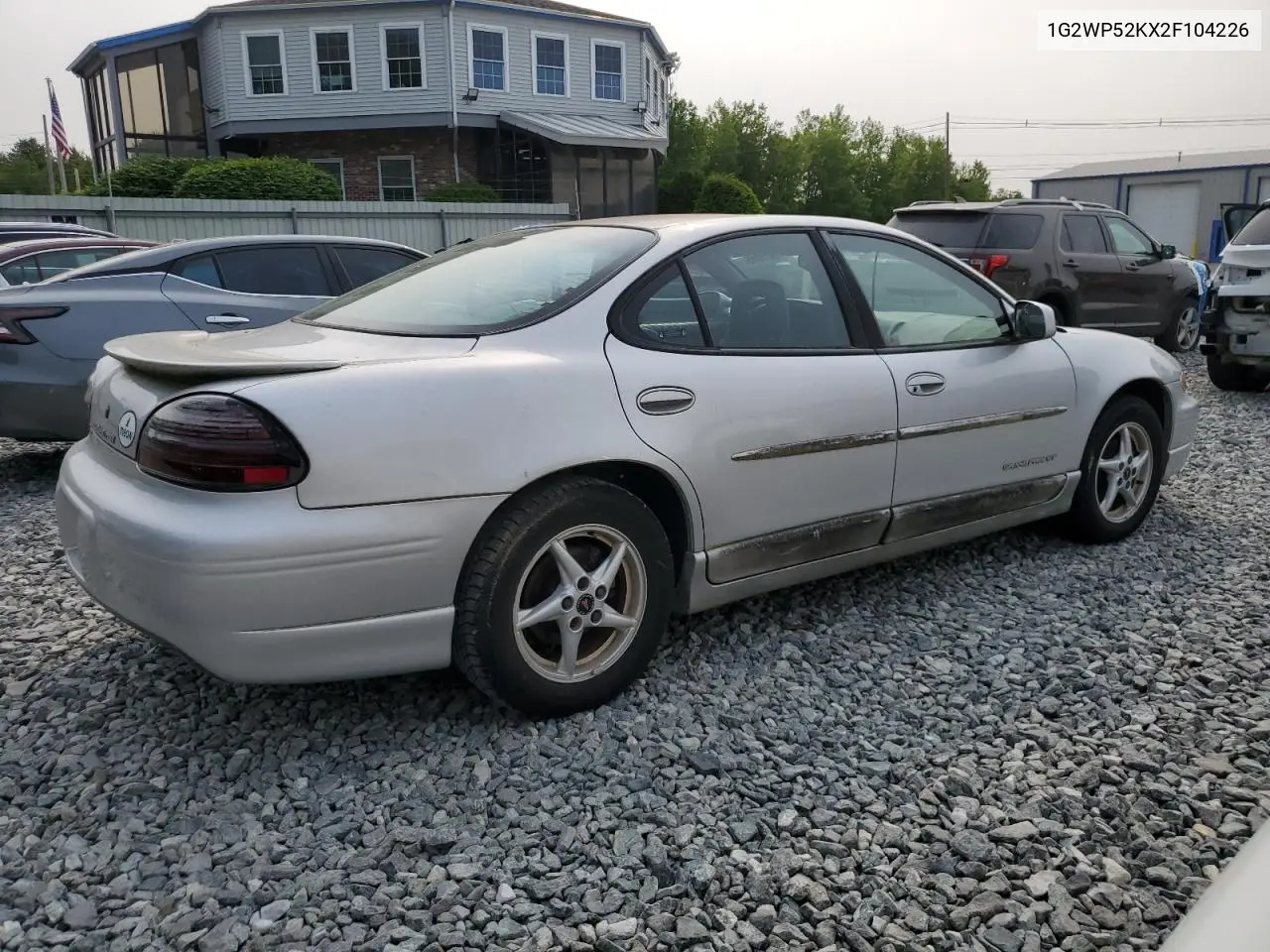 2002 Pontiac Grand Prix Gt VIN: 1G2WP52KX2F104226 Lot: 58877985