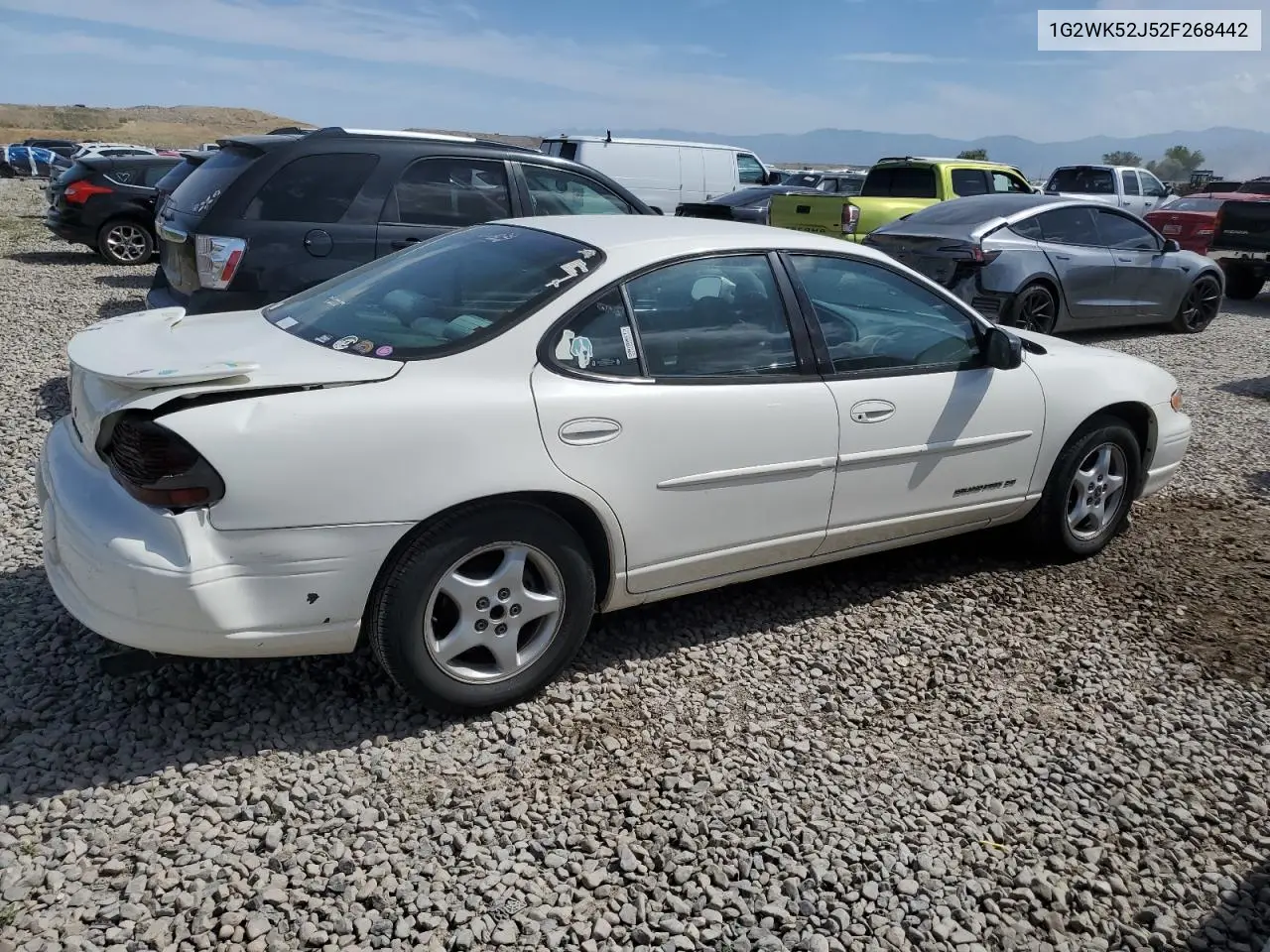2002 Pontiac Grand Prix Se VIN: 1G2WK52J52F268442 Lot: 58896745