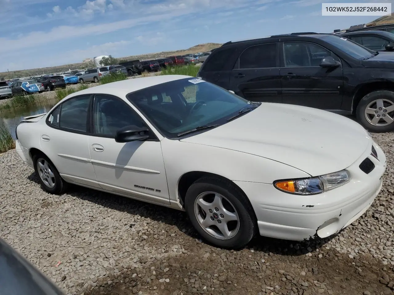 2002 Pontiac Grand Prix Se VIN: 1G2WK52J52F268442 Lot: 58896745