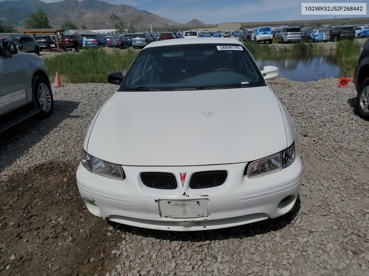 2002 Pontiac Grand Prix Se VIN: 1G2WK52J52F268442 Lot: 58896745