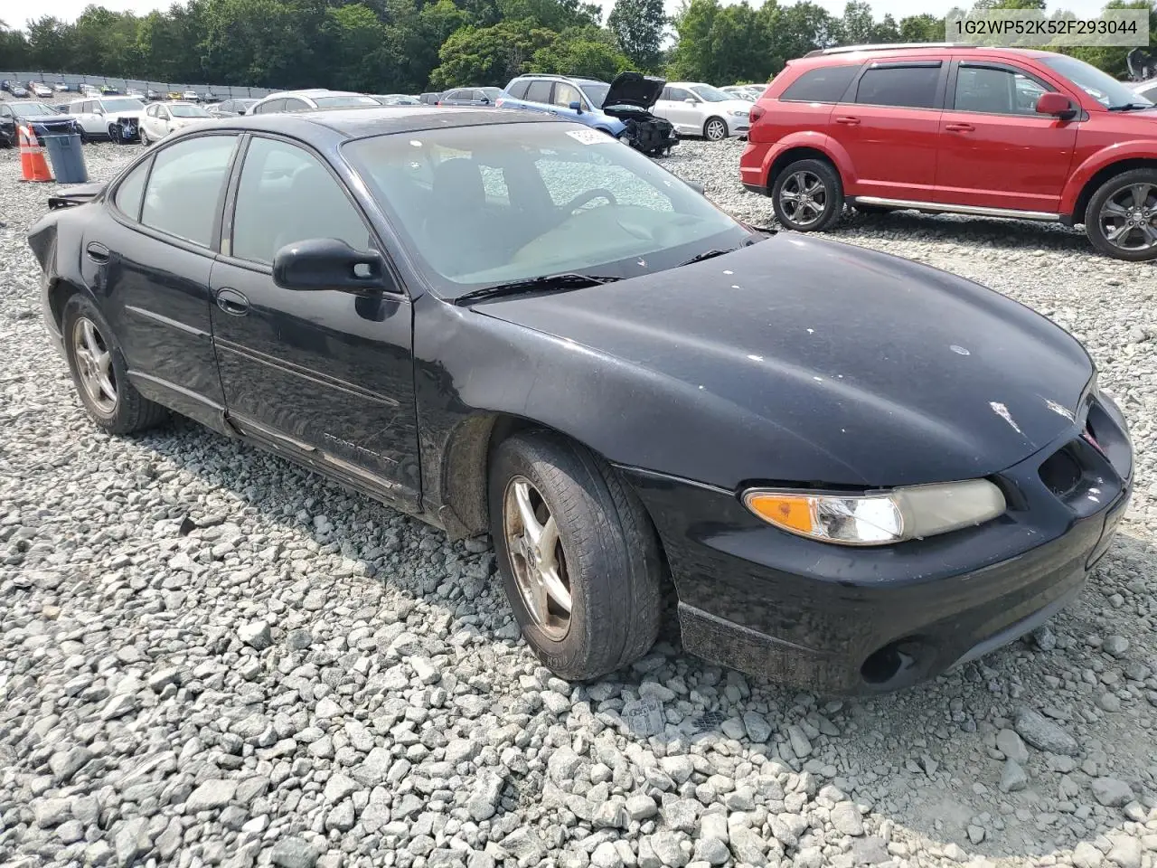 2002 Pontiac Grand Prix Gt VIN: 1G2WP52K52F293044 Lot: 59489115