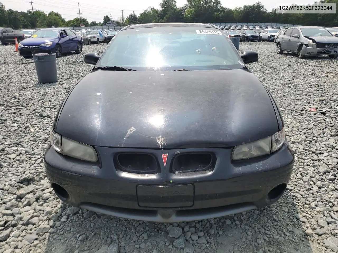 2002 Pontiac Grand Prix Gt VIN: 1G2WP52K52F293044 Lot: 59489115