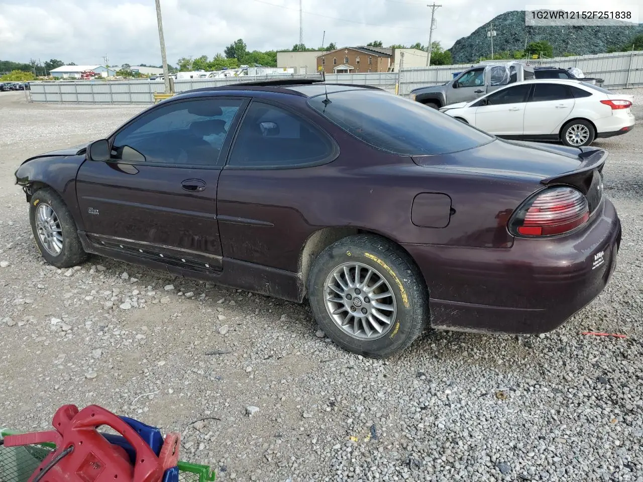 2002 Pontiac Grand Prix Gtp VIN: 1G2WR12152F251838 Lot: 60196315