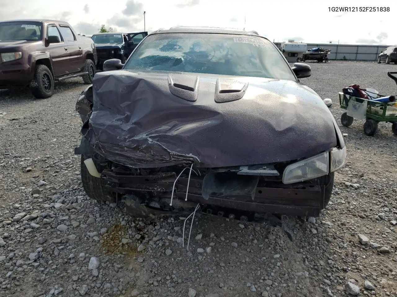 2002 Pontiac Grand Prix Gtp VIN: 1G2WR12152F251838 Lot: 60196315