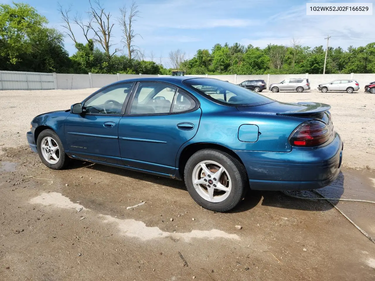 2002 Pontiac Grand Prix Se VIN: 1G2WK52J02F166529 Lot: 60750765