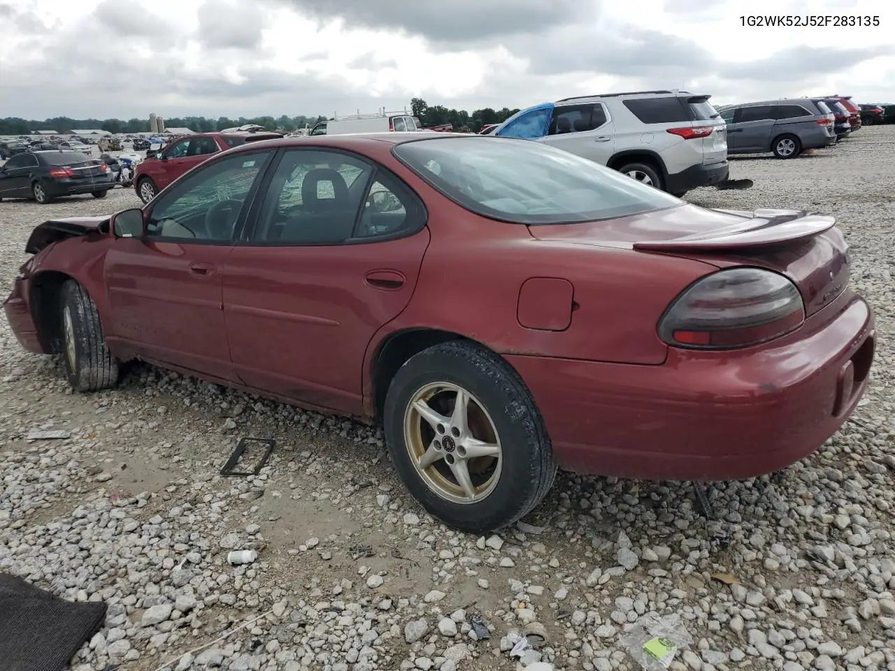 2002 Pontiac Grand Prix Se VIN: 1G2WK52J52F283135 Lot: 62375485