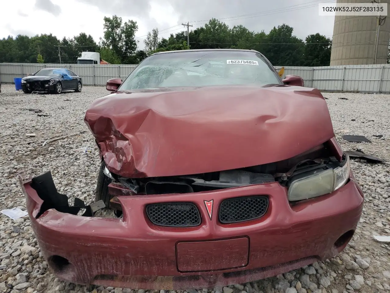 2002 Pontiac Grand Prix Se VIN: 1G2WK52J52F283135 Lot: 62375485