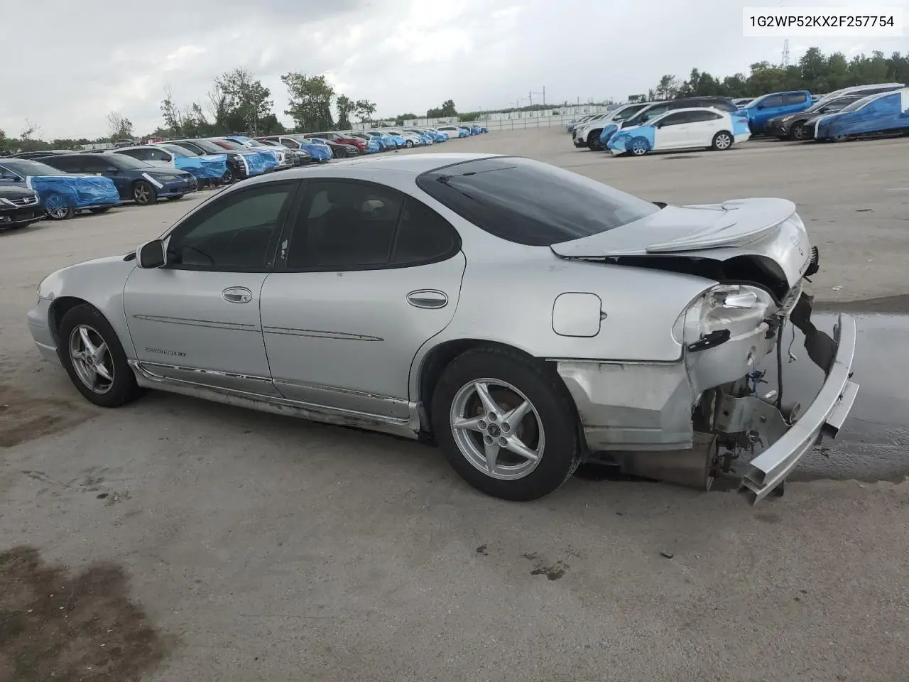 2002 Pontiac Grand Prix Gt VIN: 1G2WP52KX2F257754 Lot: 62646215
