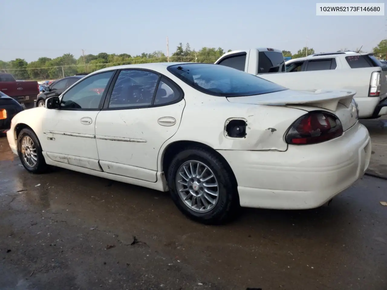 2003 Pontiac Grand Prix Gtp VIN: 1G2WR52173F146680 Lot: 59280265