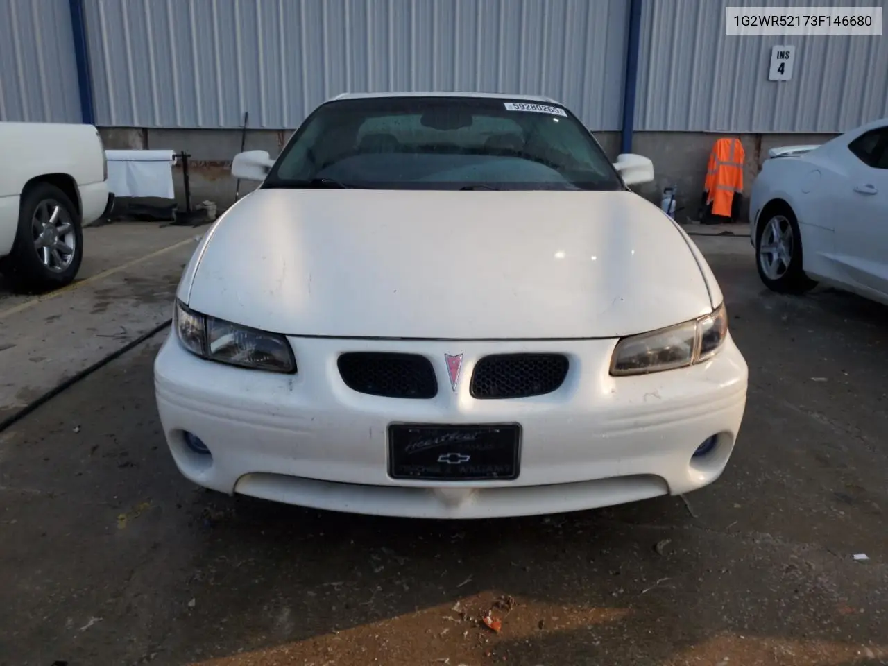2003 Pontiac Grand Prix Gtp VIN: 1G2WR52173F146680 Lot: 59280265