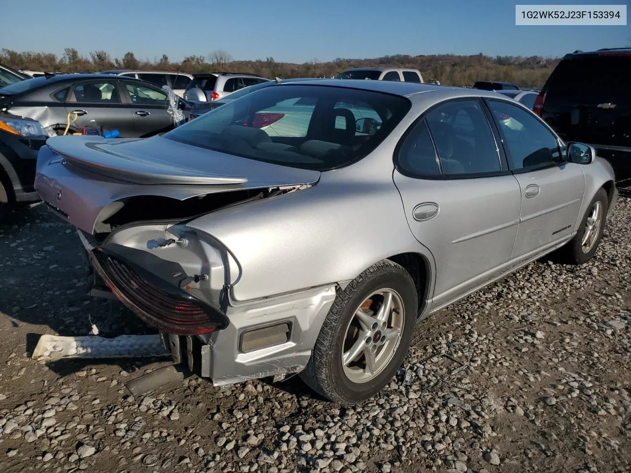 2003 Pontiac Grand Prix Se VIN: 1G2WK52J23F153394 Lot: 80766044