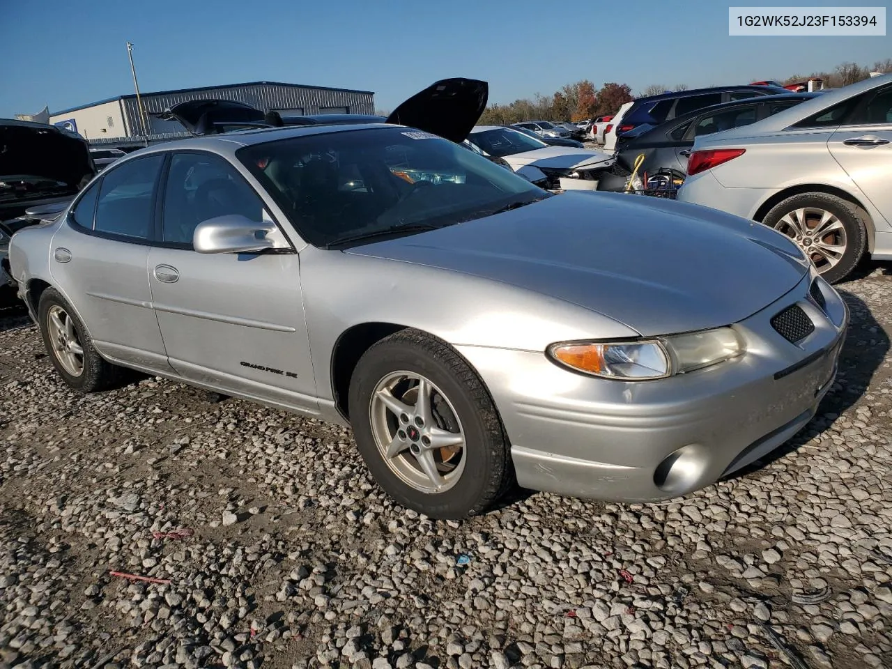 2003 Pontiac Grand Prix Se VIN: 1G2WK52J23F153394 Lot: 80766044