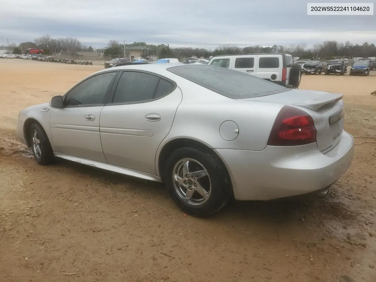 2004 Pontiac Grand Prix Gt2 VIN: 2G2WS522241104620 Lot: 43113795