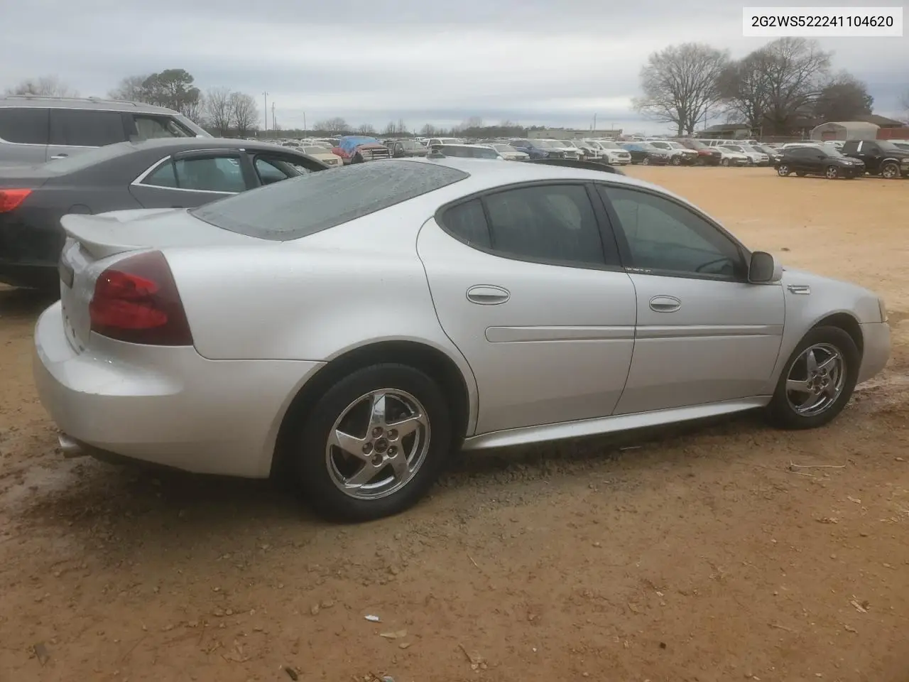 2004 Pontiac Grand Prix Gt2 VIN: 2G2WS522241104620 Lot: 43113795