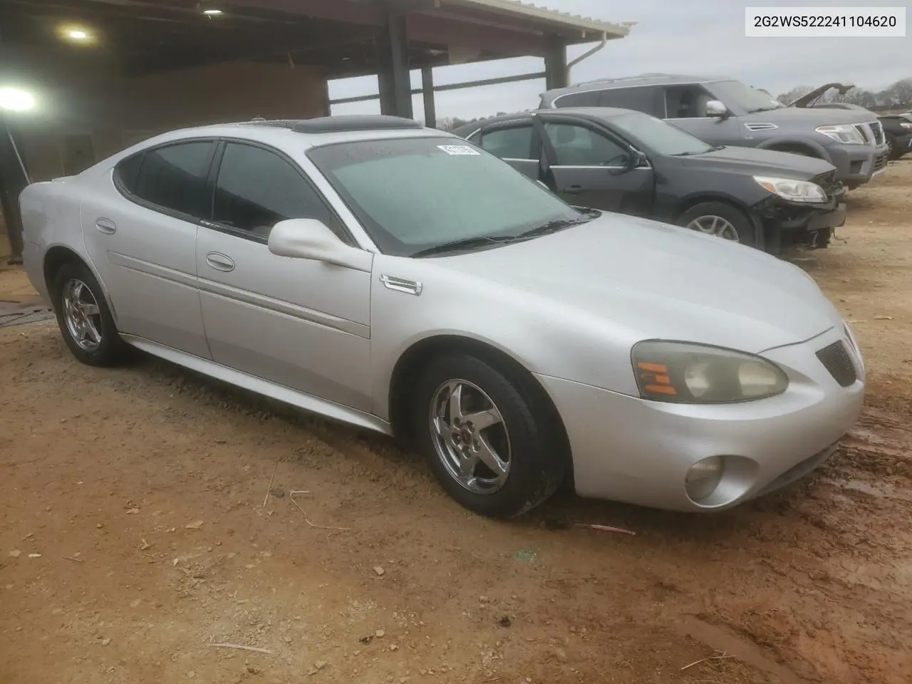 2004 Pontiac Grand Prix Gt2 VIN: 2G2WS522241104620 Lot: 43113795