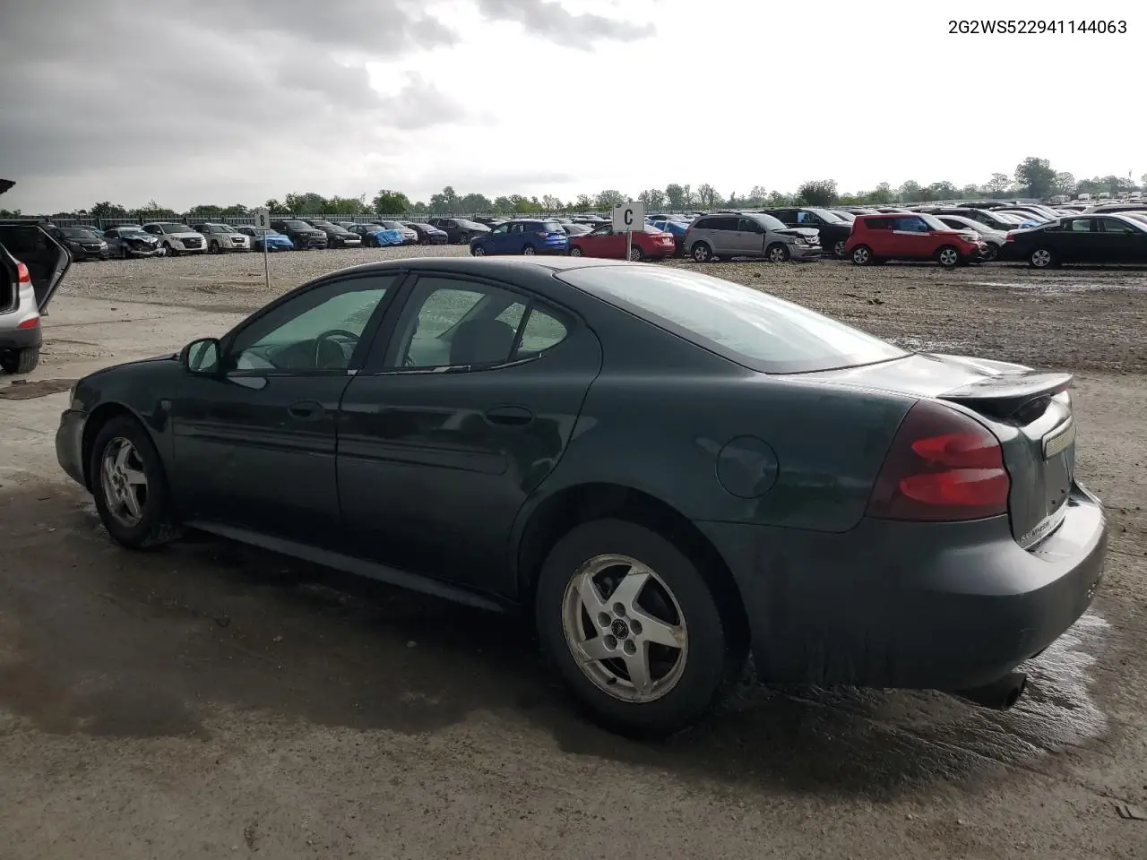 2004 Pontiac Grand Prix Gt2 VIN: 2G2WS522941144063 Lot: 54975625