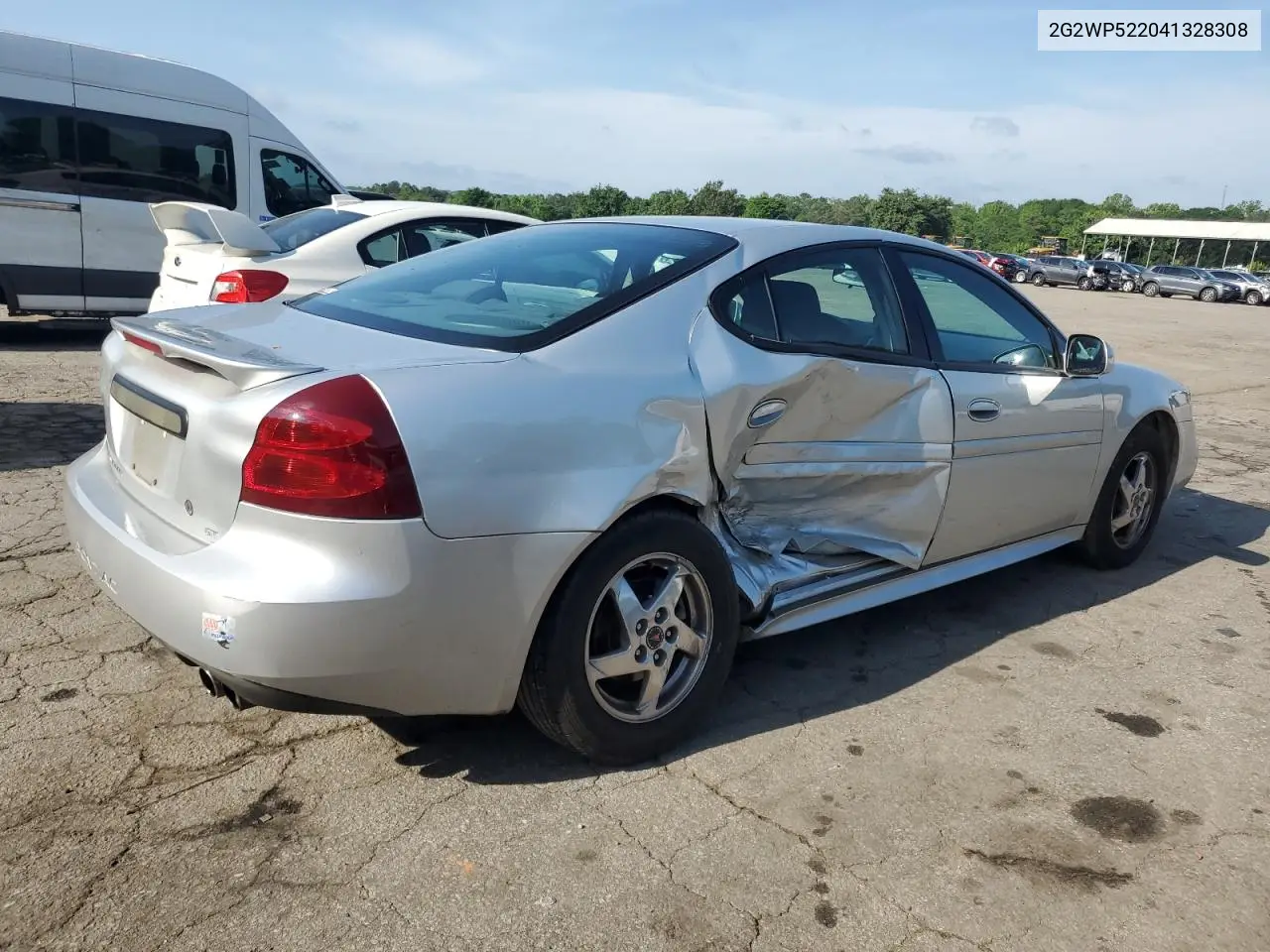 2004 Pontiac Grand Prix Gt VIN: 2G2WP522041328308 Lot: 55343585