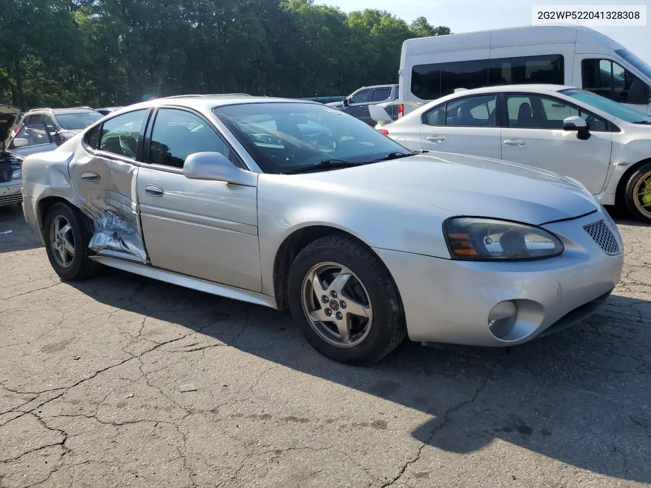 2004 Pontiac Grand Prix Gt VIN: 2G2WP522041328308 Lot: 55343585