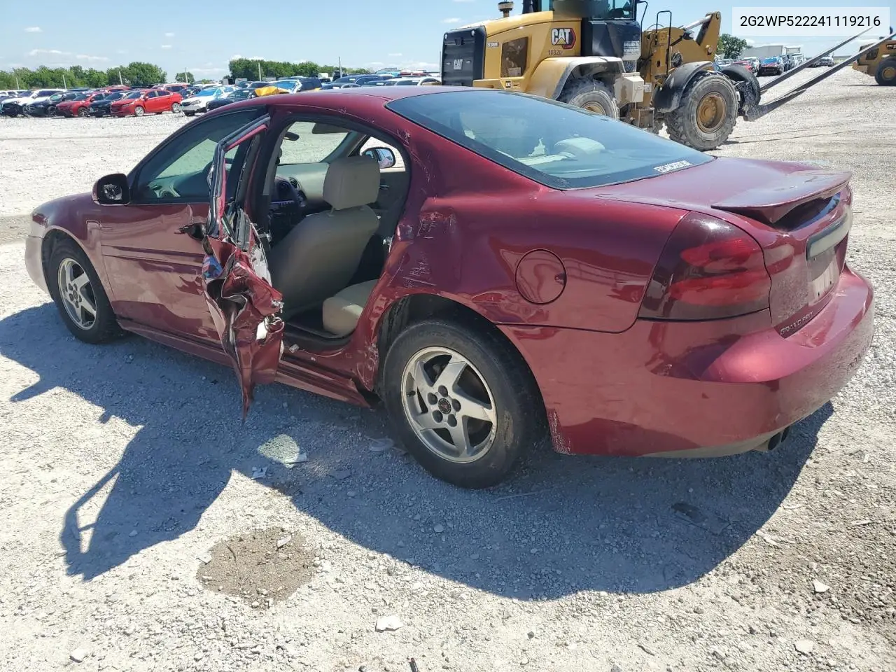 2004 Pontiac Grand Prix Gt VIN: 2G2WP522241119216 Lot: 55467295