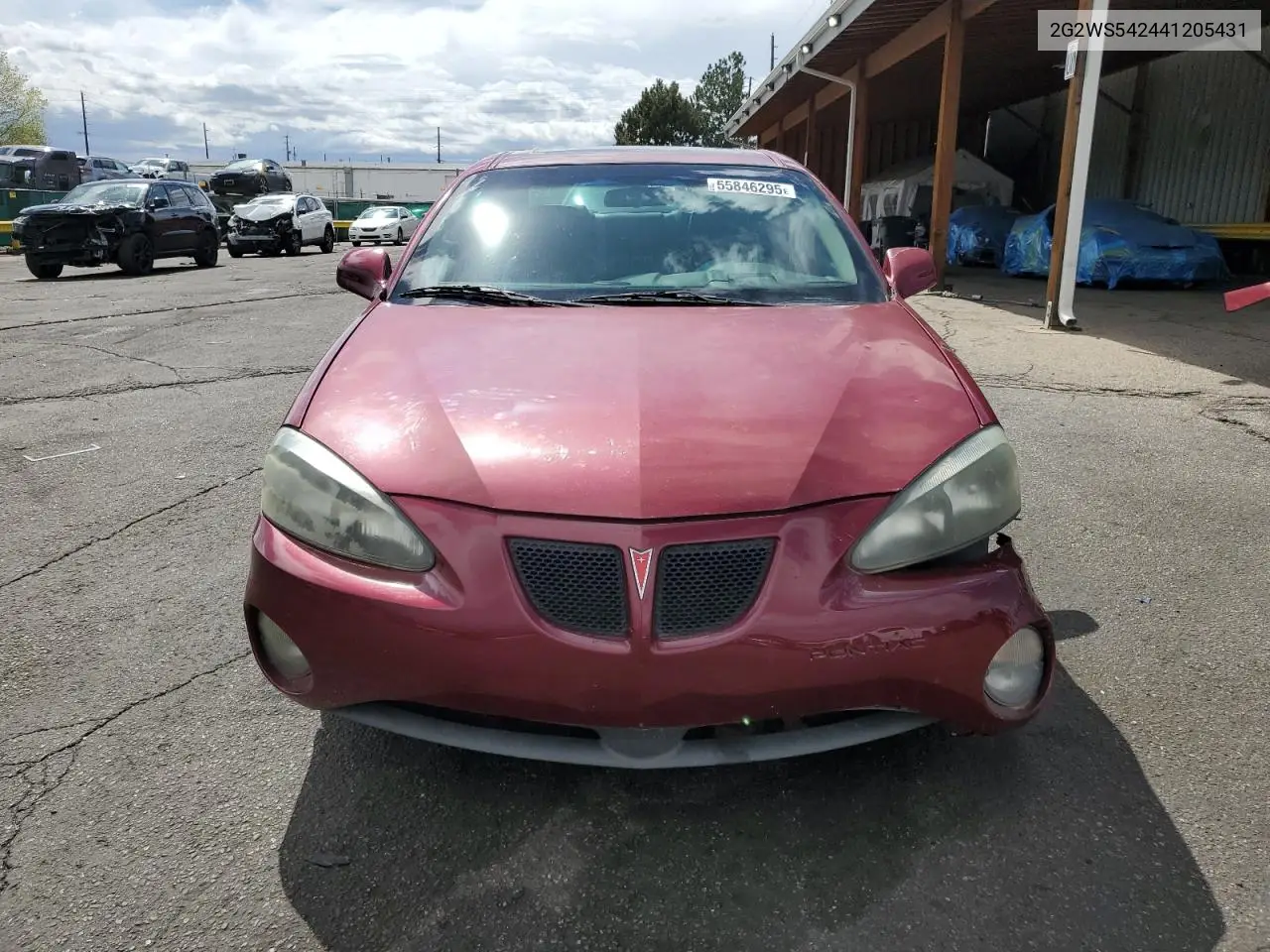 2004 Pontiac Grand Prix Gt2 VIN: 2G2WS542441205431 Lot: 55846295