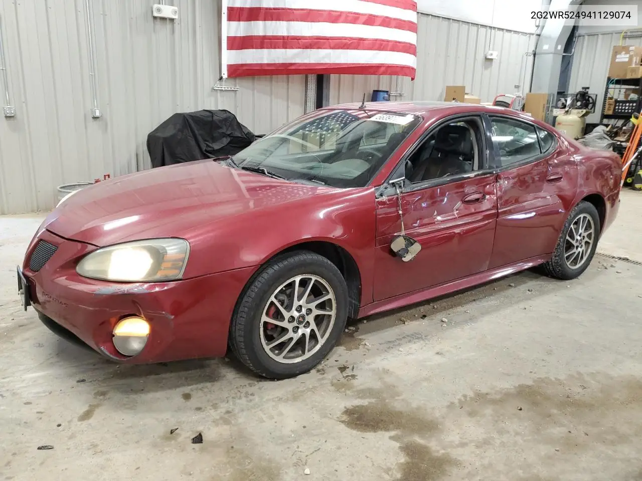 2004 Pontiac Grand Prix Gtp VIN: 2G2WR524941129074 Lot: 56397775