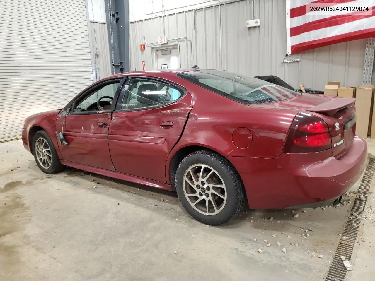 2004 Pontiac Grand Prix Gtp VIN: 2G2WR524941129074 Lot: 56397775