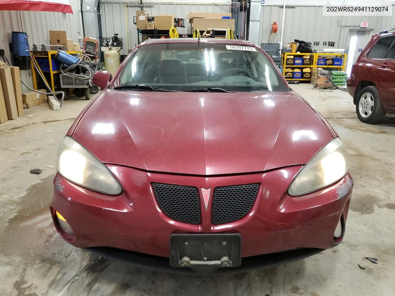 2004 Pontiac Grand Prix Gtp VIN: 2G2WR524941129074 Lot: 56397775