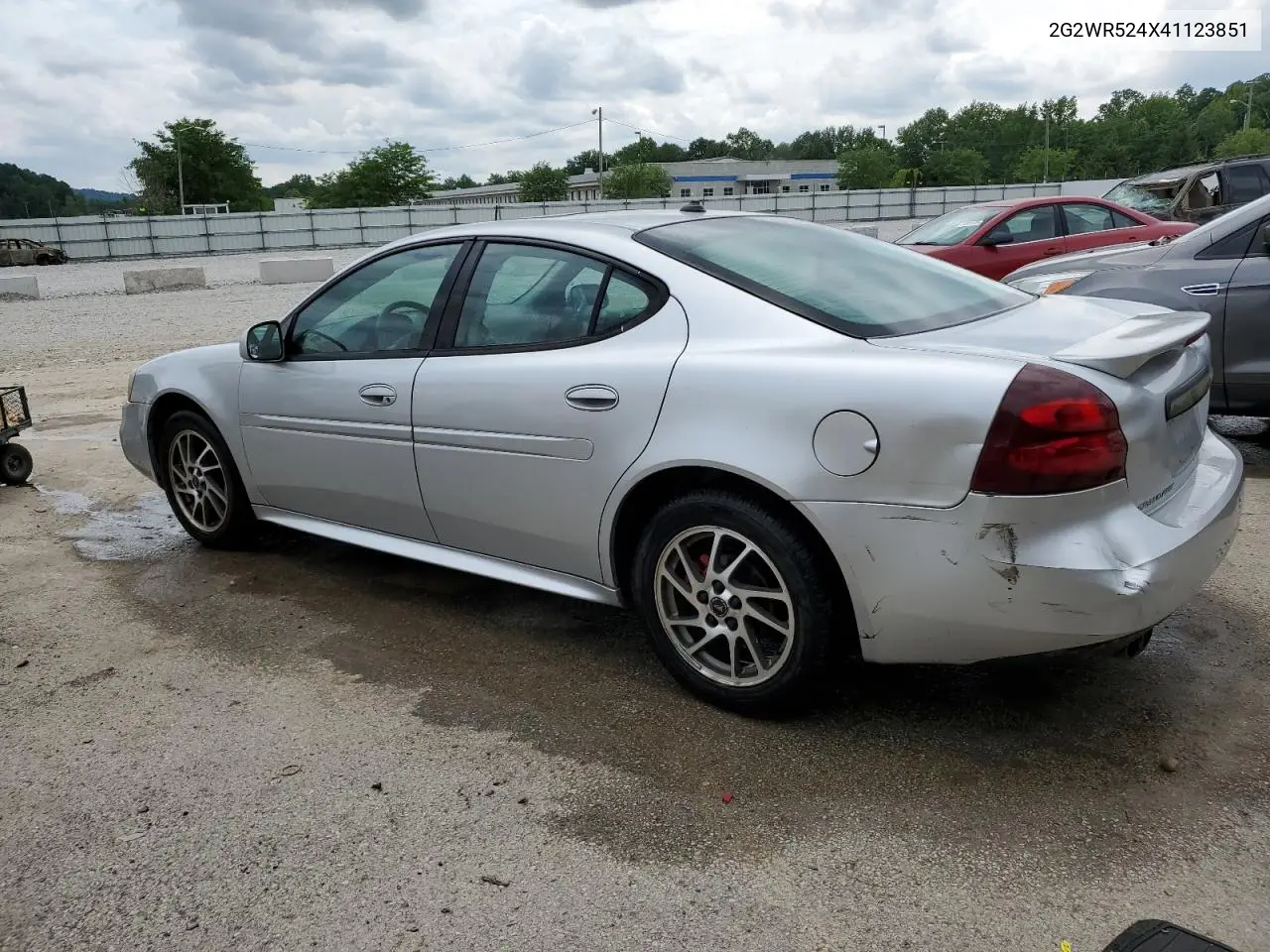 2004 Pontiac Grand Prix Gtp VIN: 2G2WR524X41123851 Lot: 59932445