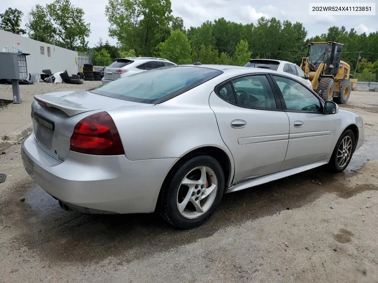 2004 Pontiac Grand Prix Gtp VIN: 2G2WR524X41123851 Lot: 59932445