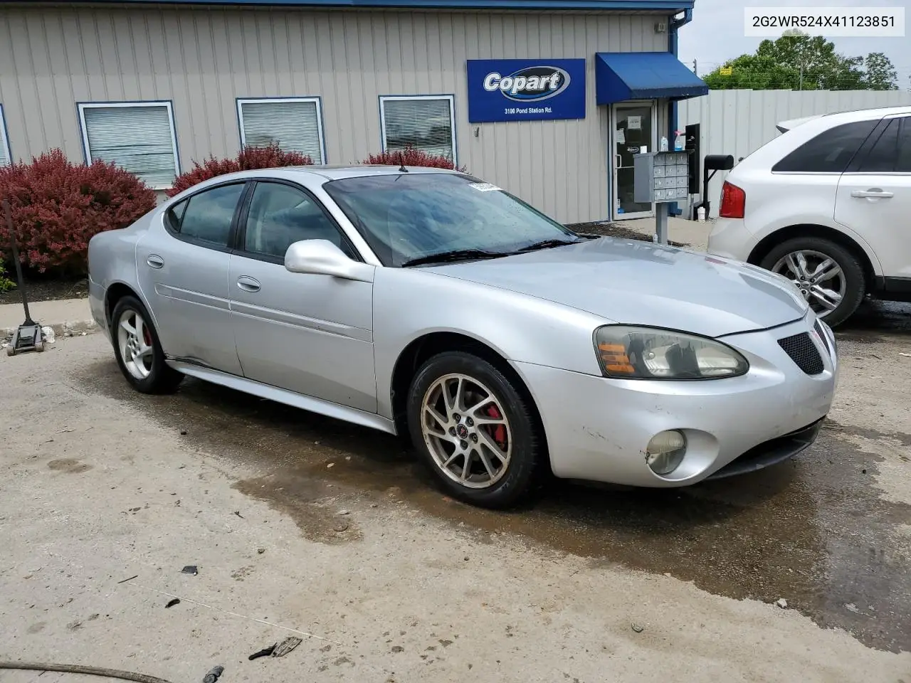 2004 Pontiac Grand Prix Gtp VIN: 2G2WR524X41123851 Lot: 59932445
