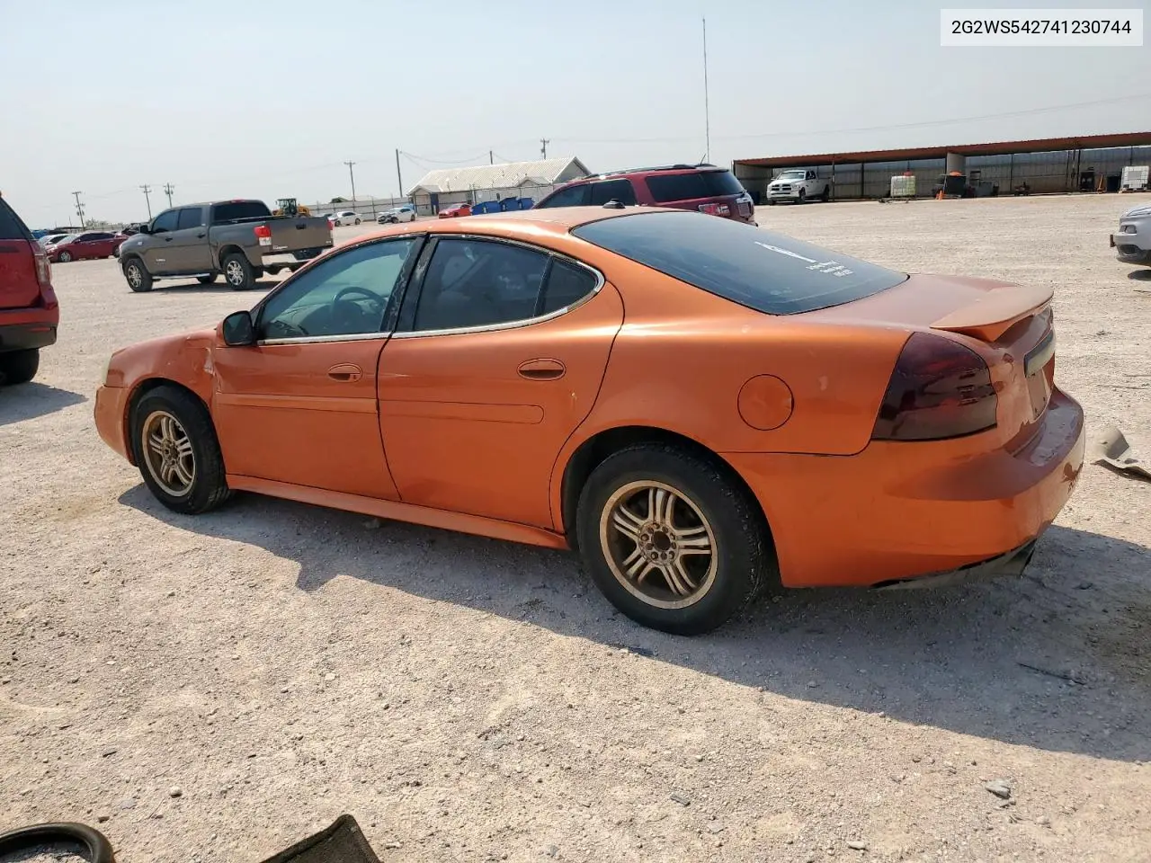 2004 Pontiac Grand Prix Gt2 VIN: 2G2WS542741230744 Lot: 61493545
