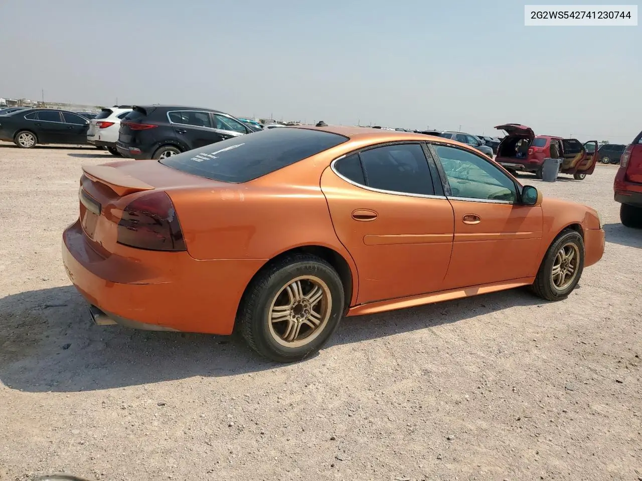 2004 Pontiac Grand Prix Gt2 VIN: 2G2WS542741230744 Lot: 61493545