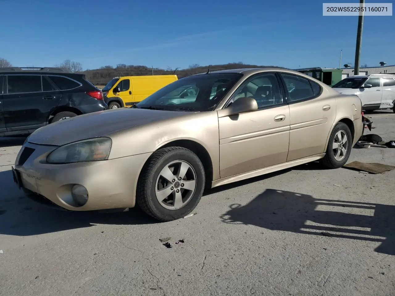2005 Pontiac Grand Prix Gt VIN: 2G2WS522951160071 Lot: 47428765
