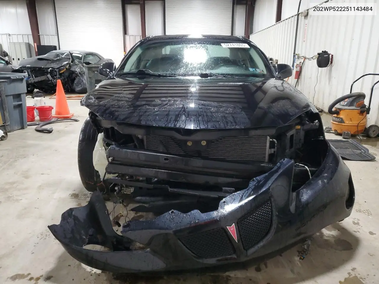 2005 Pontiac Grand Prix VIN: 2G2WP522251143484 Lot: 52741865